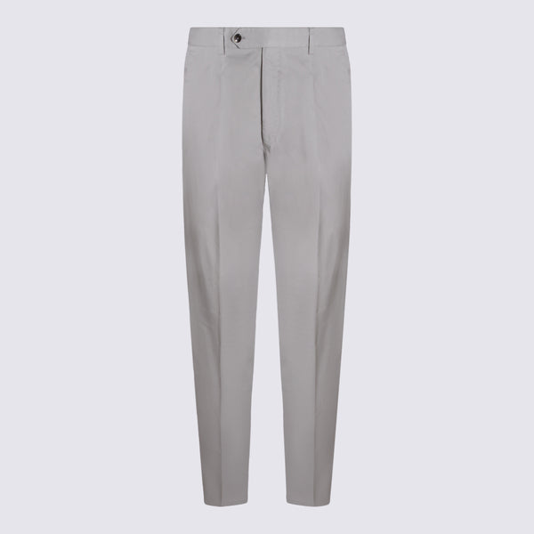 Pt Torino 94% CO 5% SE 1% EL trousers in gray
