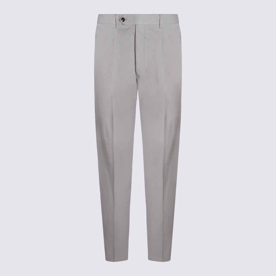 Pt Torino 94% CO 5% SE 1% EL trousers in gray