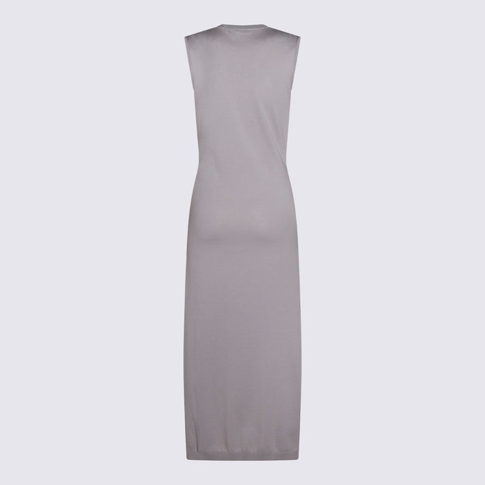 LEMAIRE Dresses Grey _100 % Co