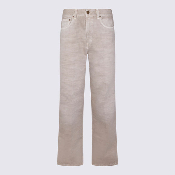 Haikure 100% Cotton jeans in beige
