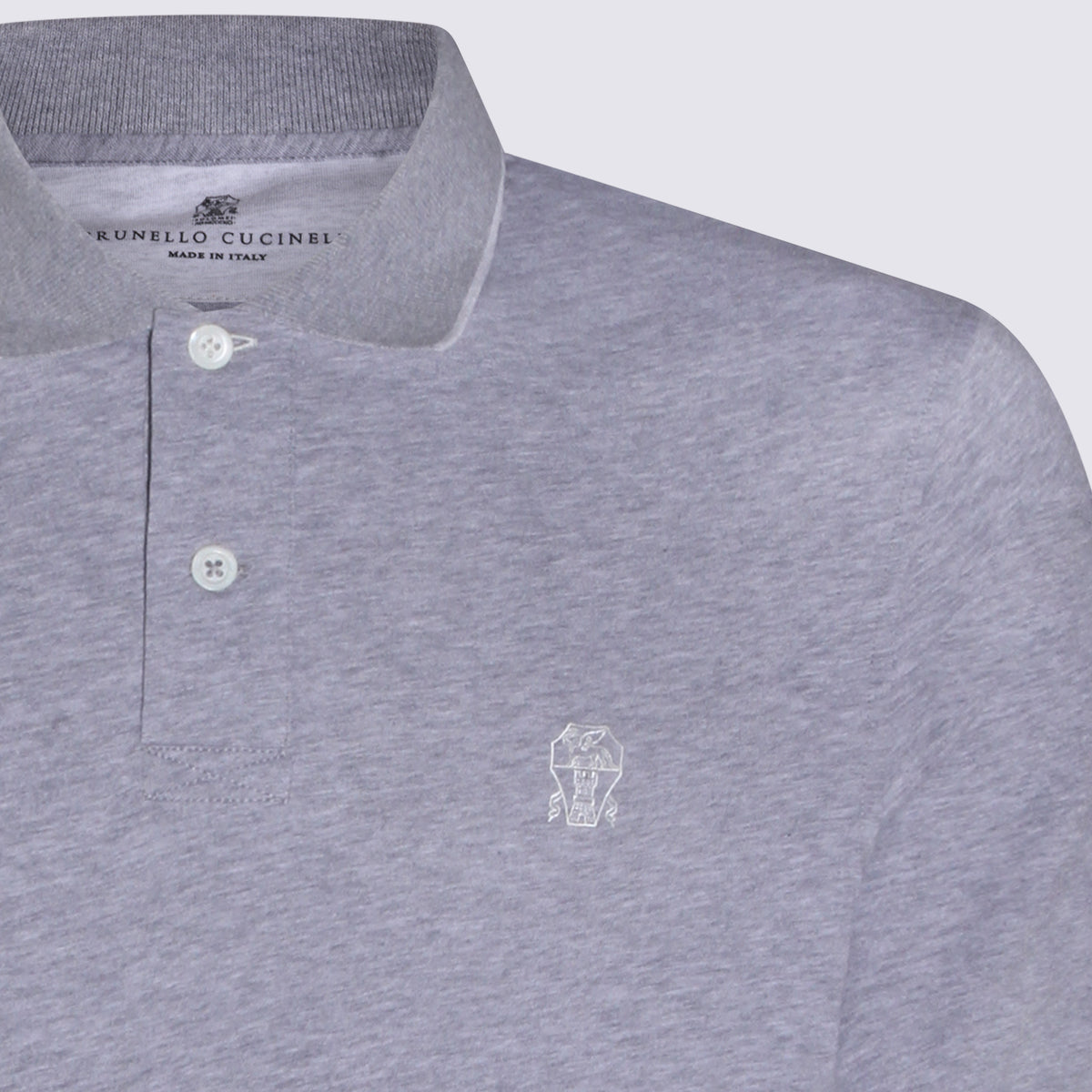 Brunello Cucinelli T-shirts and Polos Grey _co