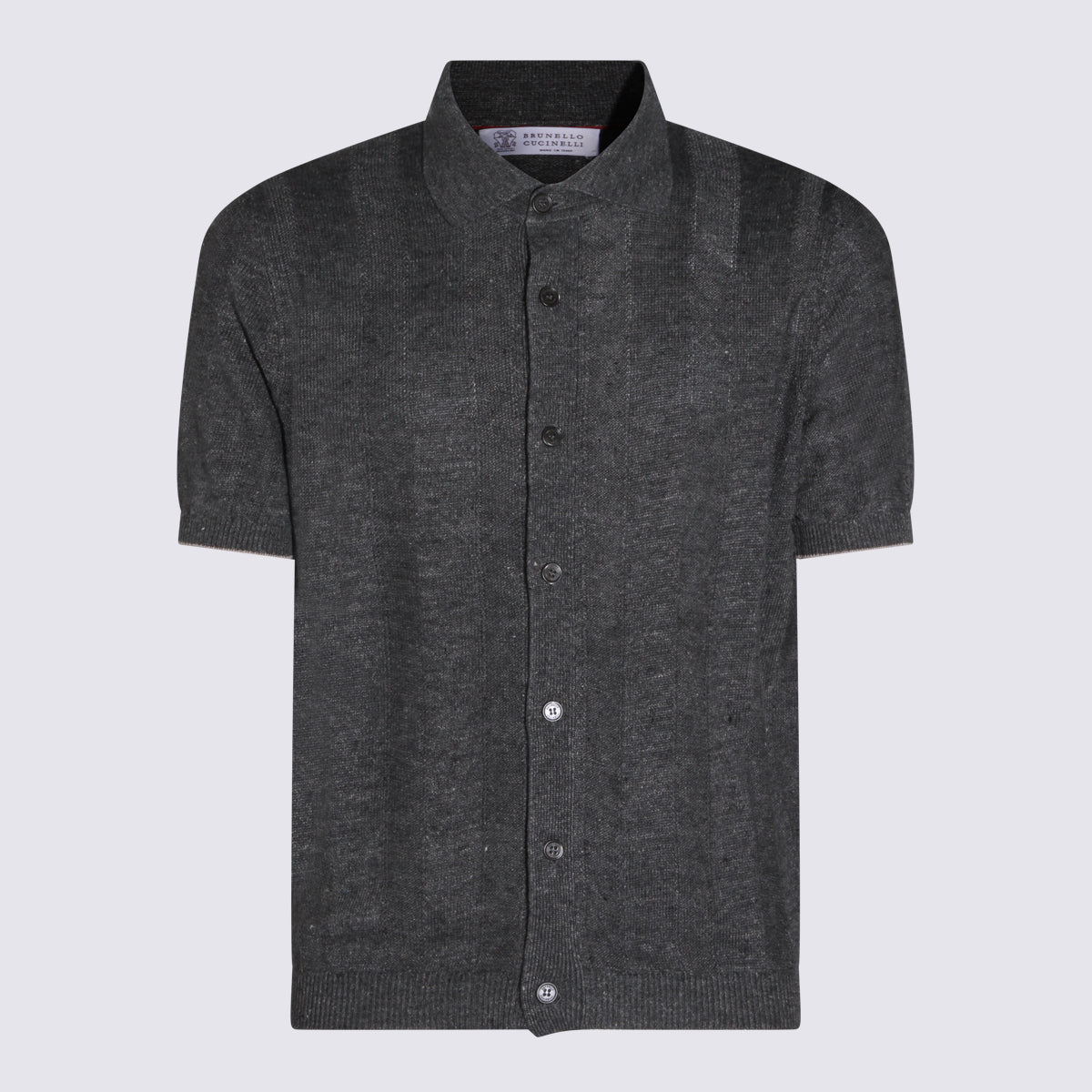 Brunello Cucinelli Shirts Grey _li Co