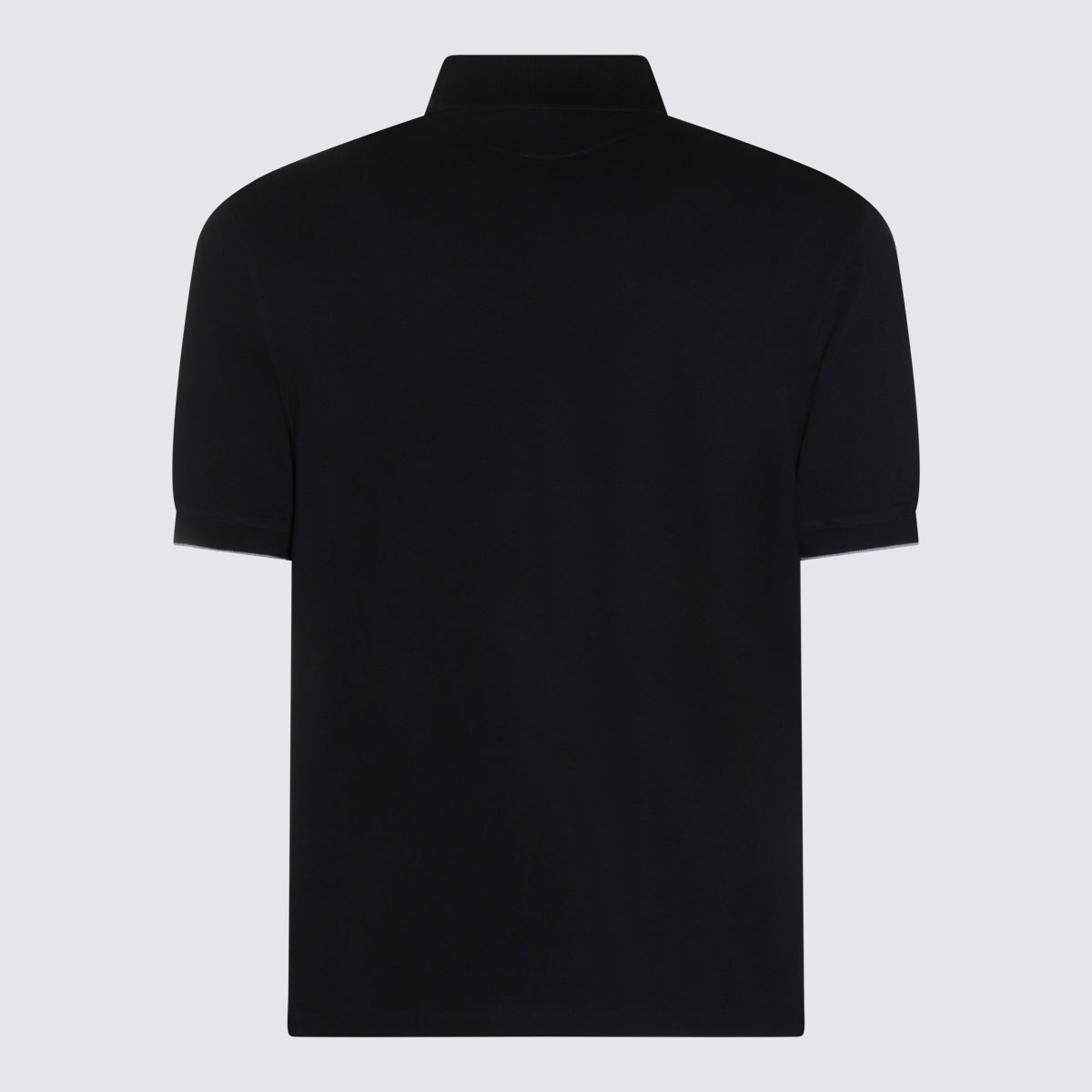 Brunello Cucinelli T-shirts and Polos Blue _100 % Co