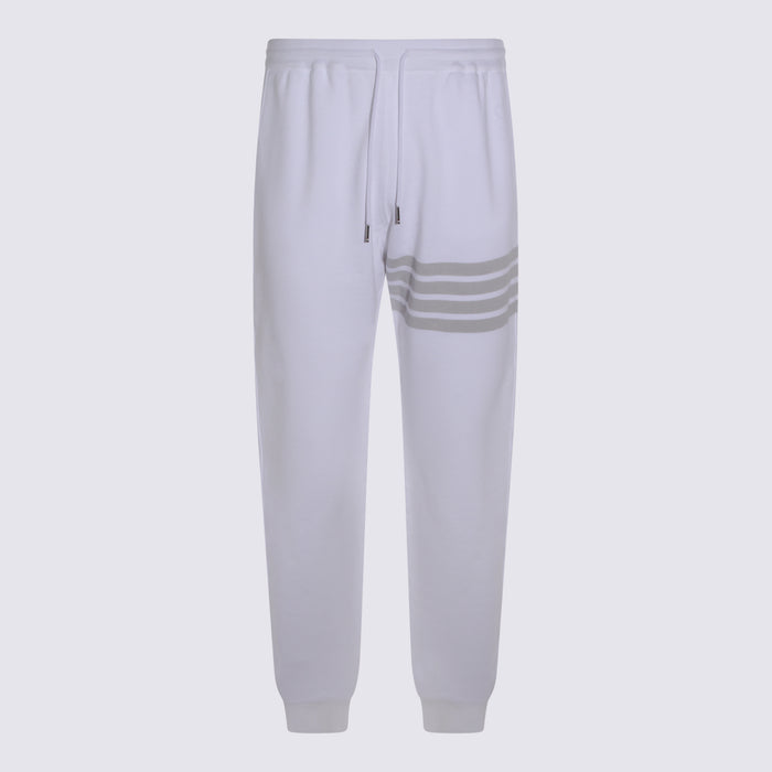 Thom Browne Trousers White _100 % Co