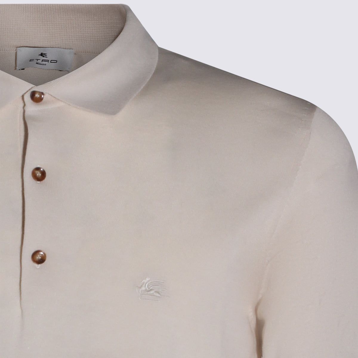 Etro T-shirts and Polos White _100 % Co