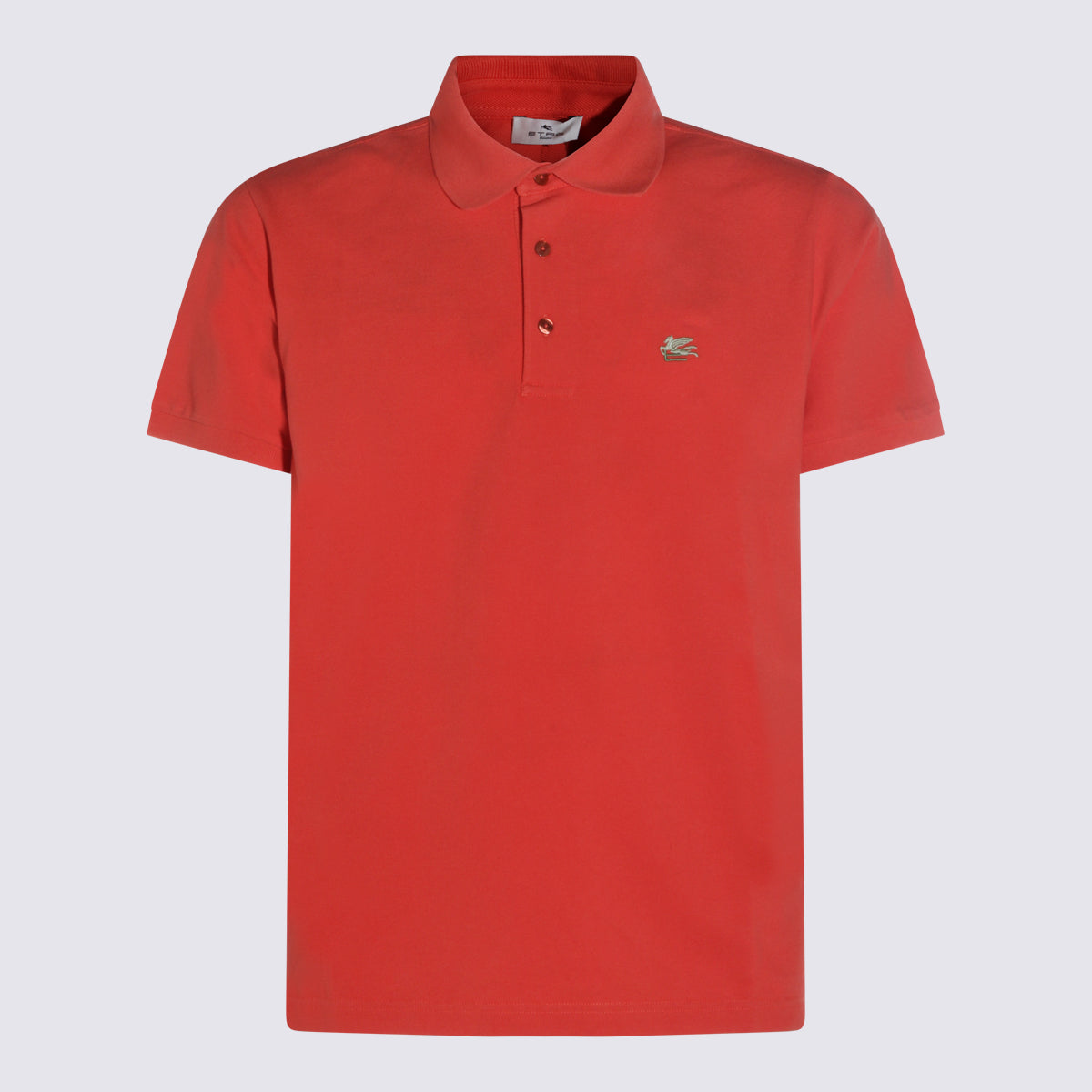 Etro T-shirts and Polos Red _100 % Co