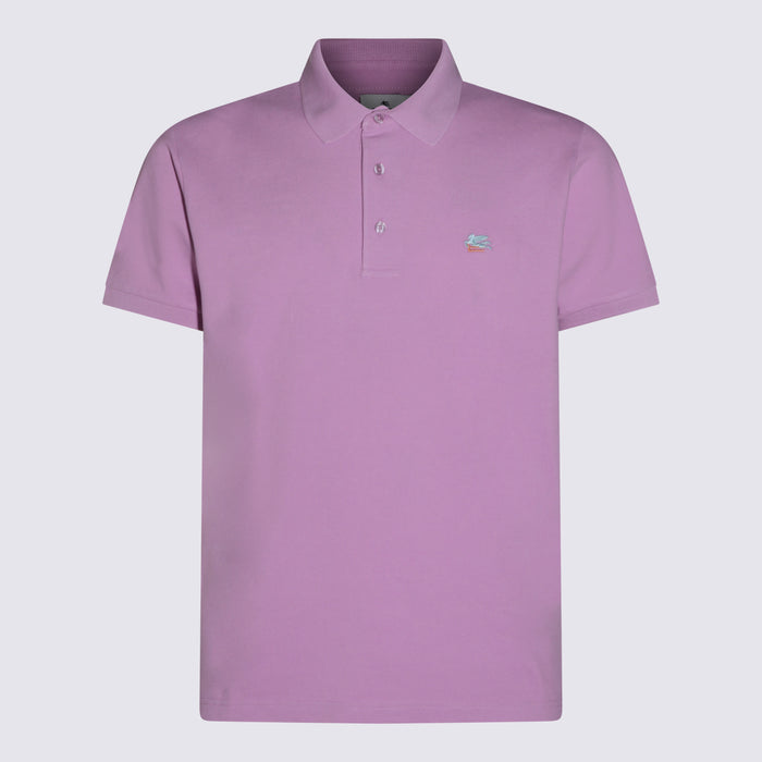Etro T-shirts and Polos Lilac _100 % Co