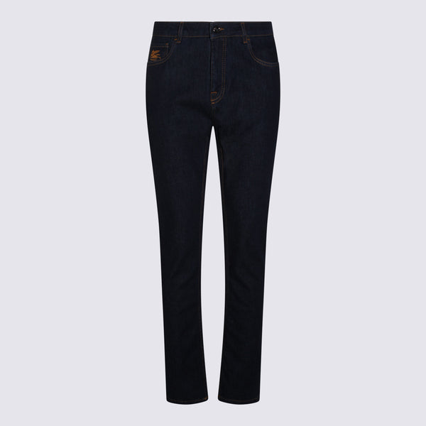Etro 99% Cotton jeans in navy