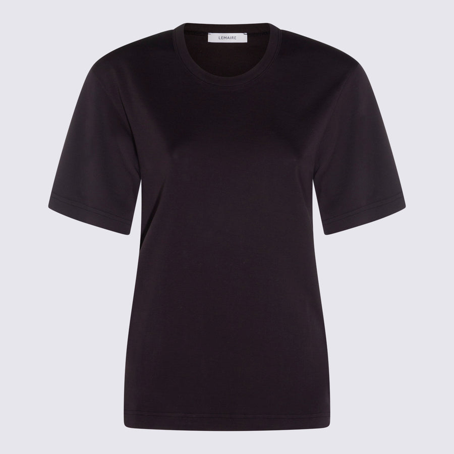 Lemaire 100% Cotton t-shirt in black