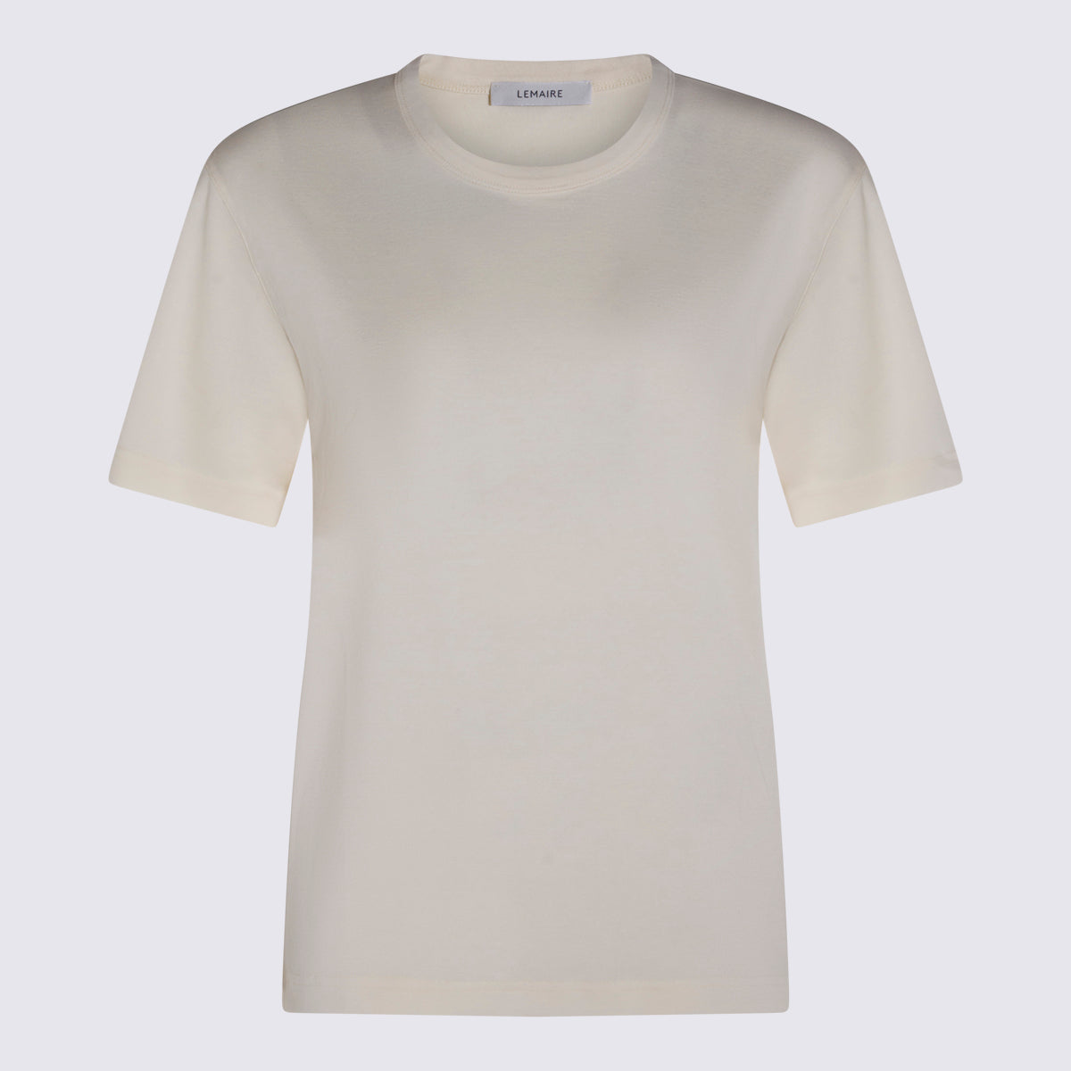 LEMAIRE T-shirts and Polos Light Cream _100 % Co