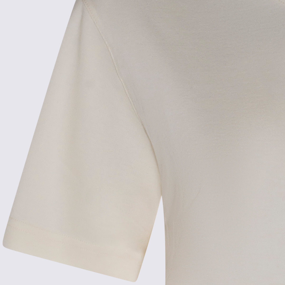 LEMAIRE T-shirts and Polos Light Cream _100 % Co