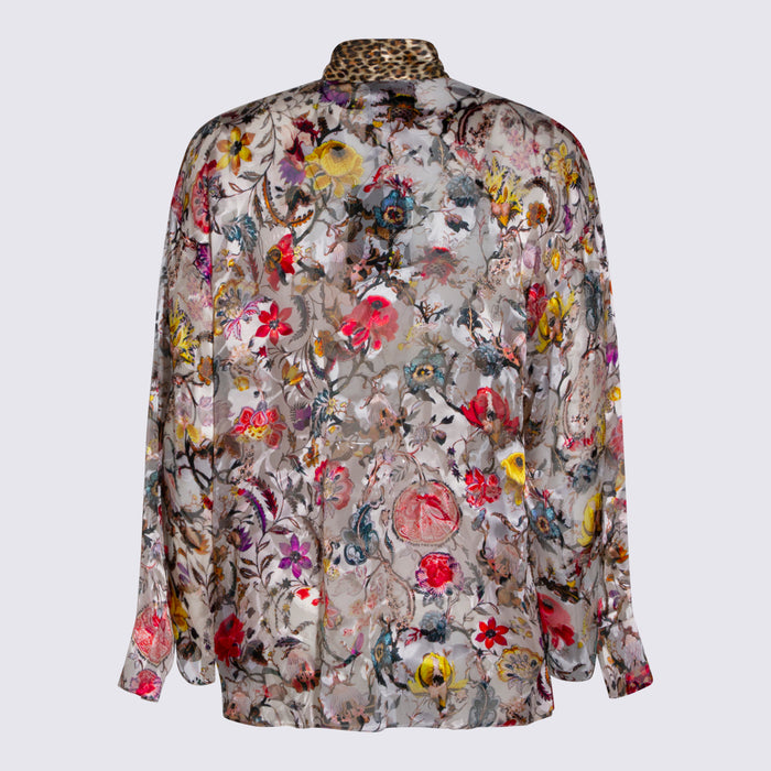 Roberto Cavalli Shirts Beige Vi Si