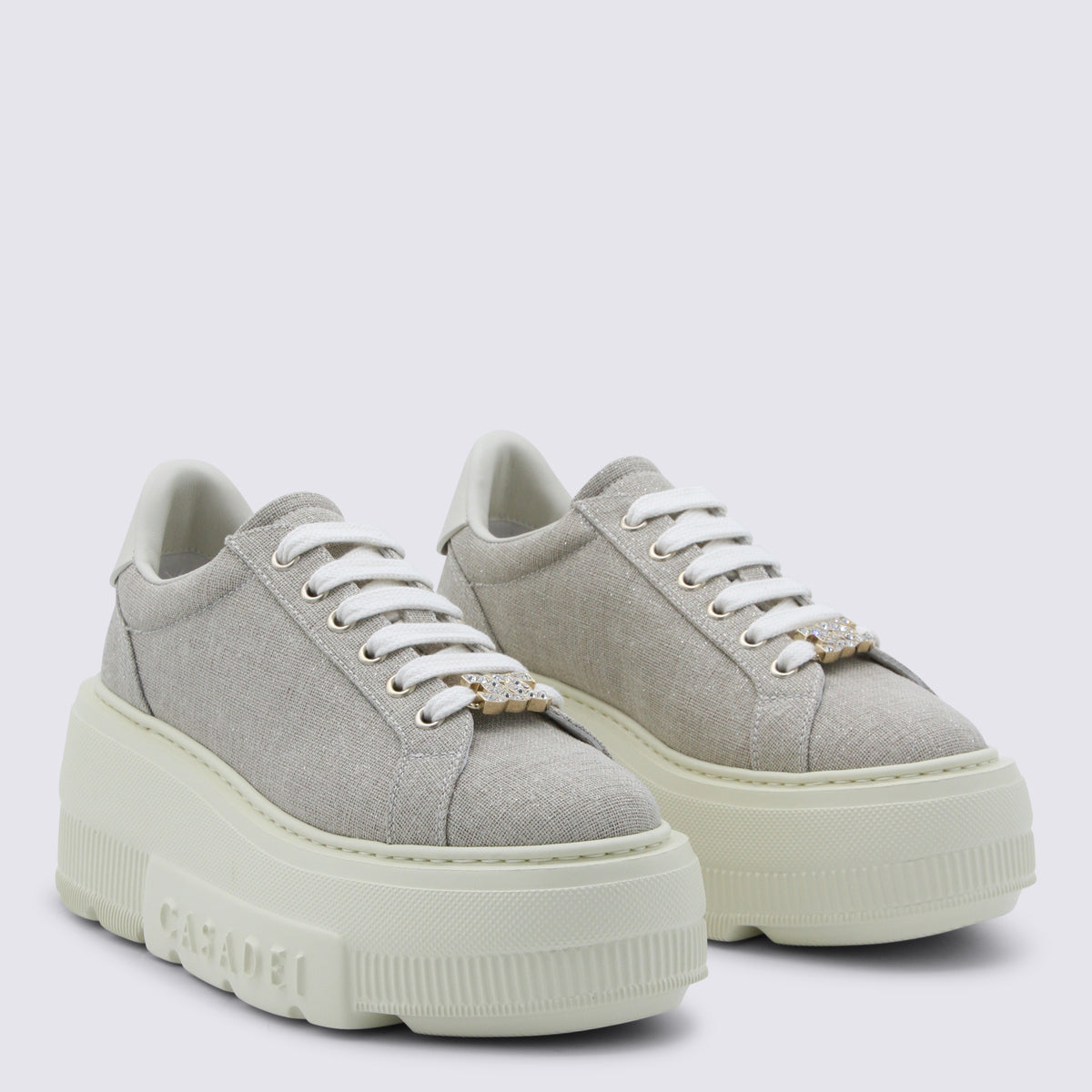 Casadei Sneakers Beige _ Cover Tex/le Sole El