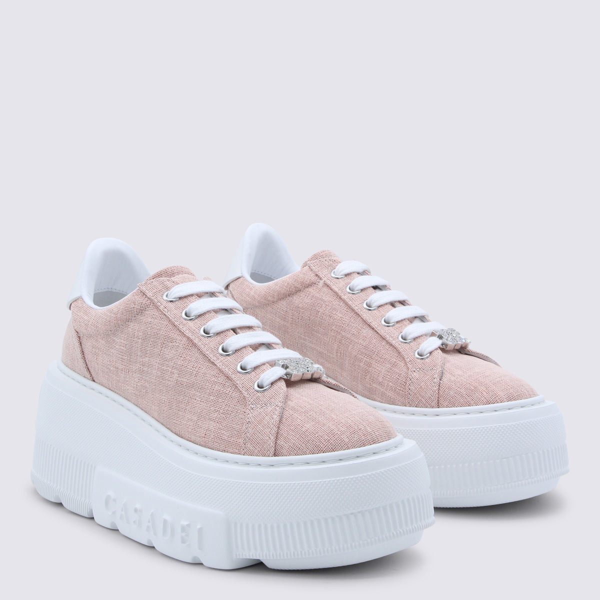 Casadei Sneakers Pink _ Cover Tex/le Sole El