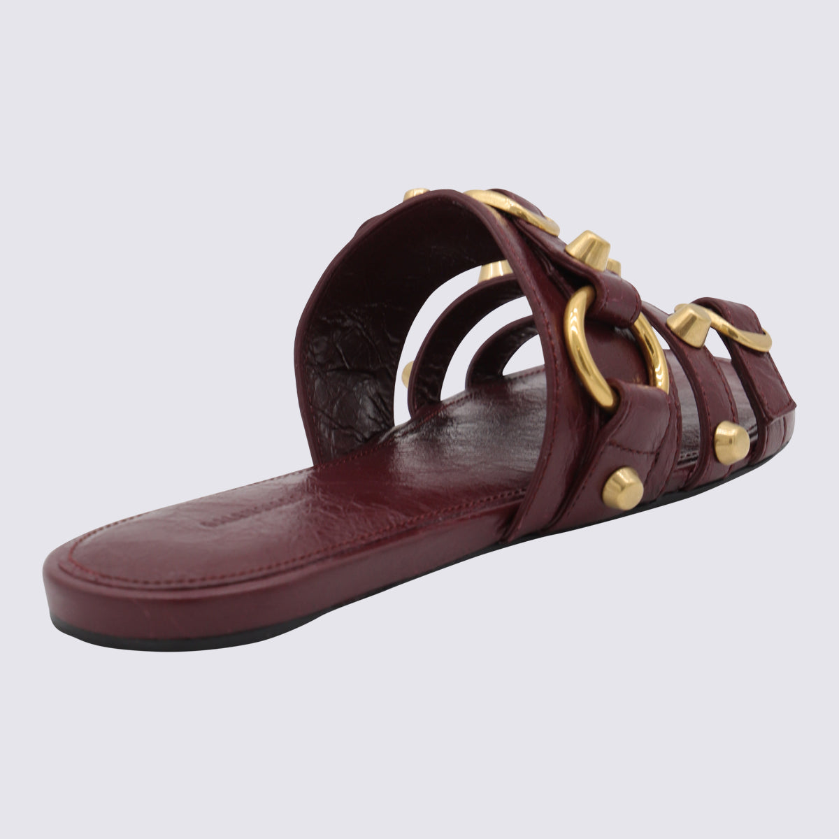Balenciaga Flat shoes Bordeaux _coverle ;solele