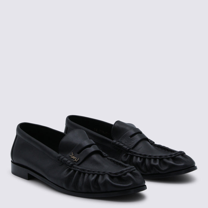 Saint Laurent Flat shoes Black _cover Le - Sole