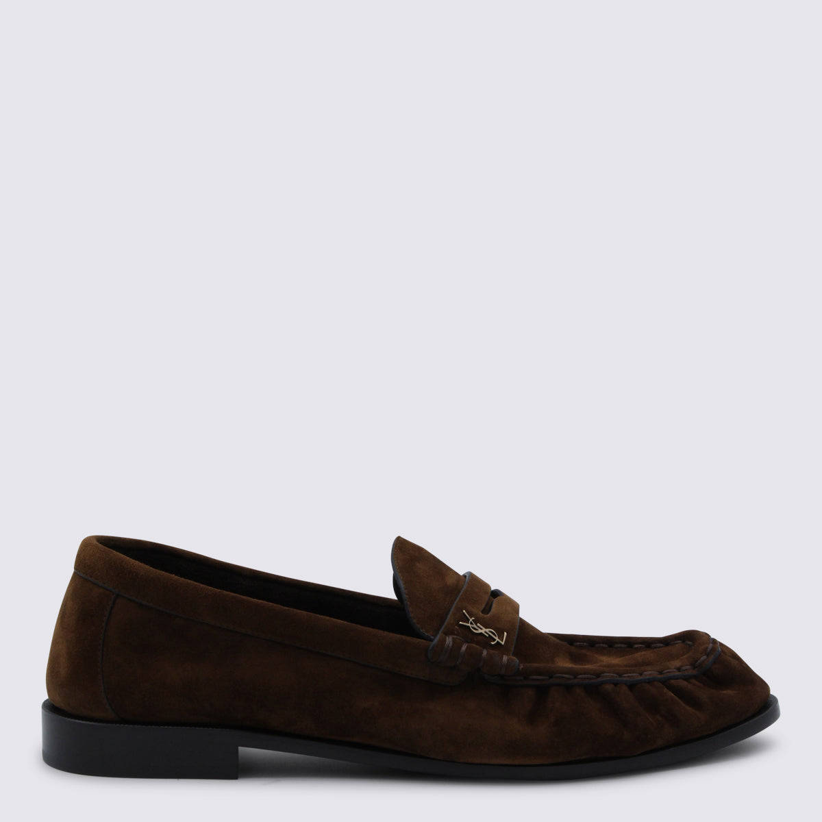 Saint Laurent Flat Shoes Tobacco _cover Le - Sole