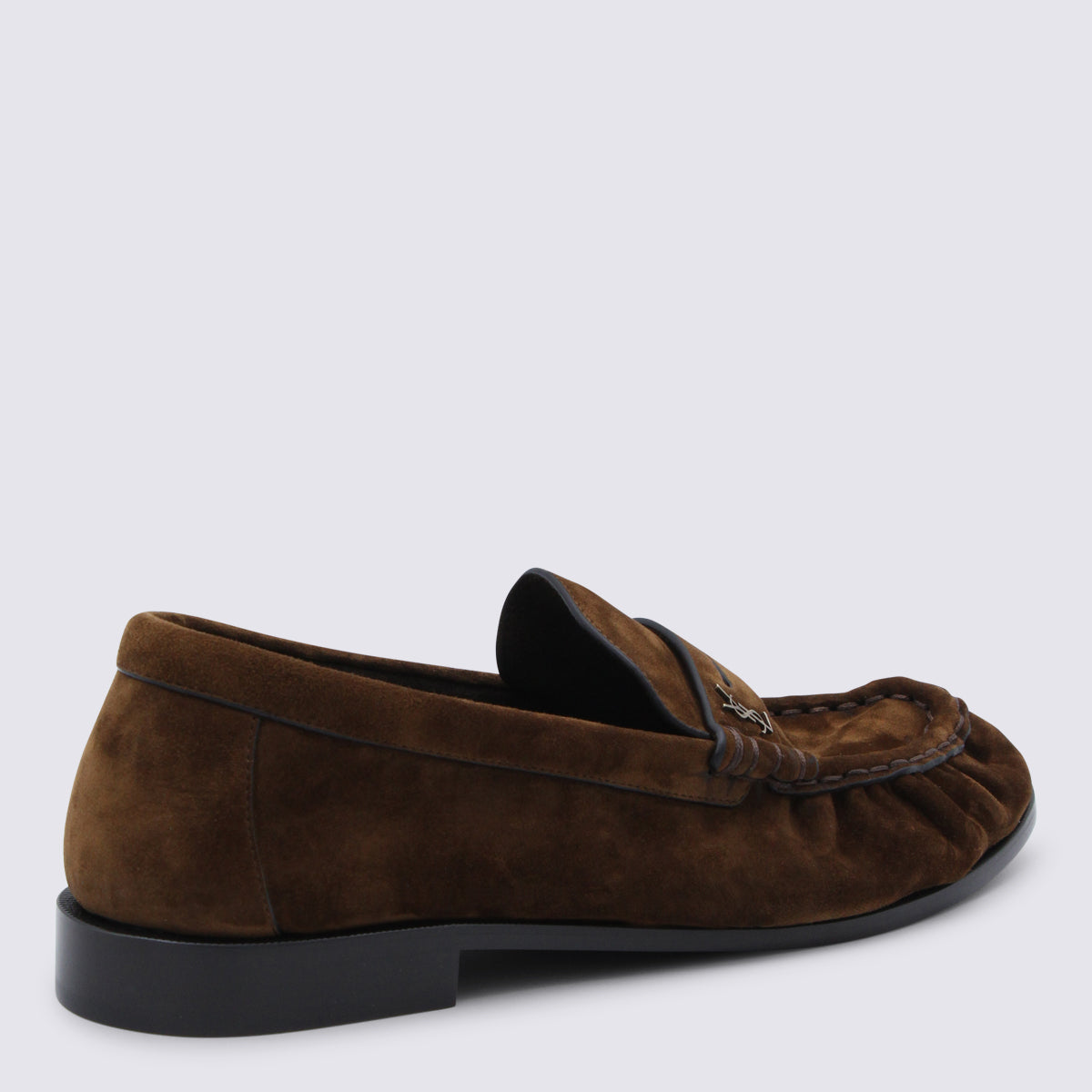 Saint Laurent Flat Shoes Tobacco _cover Le - Sole