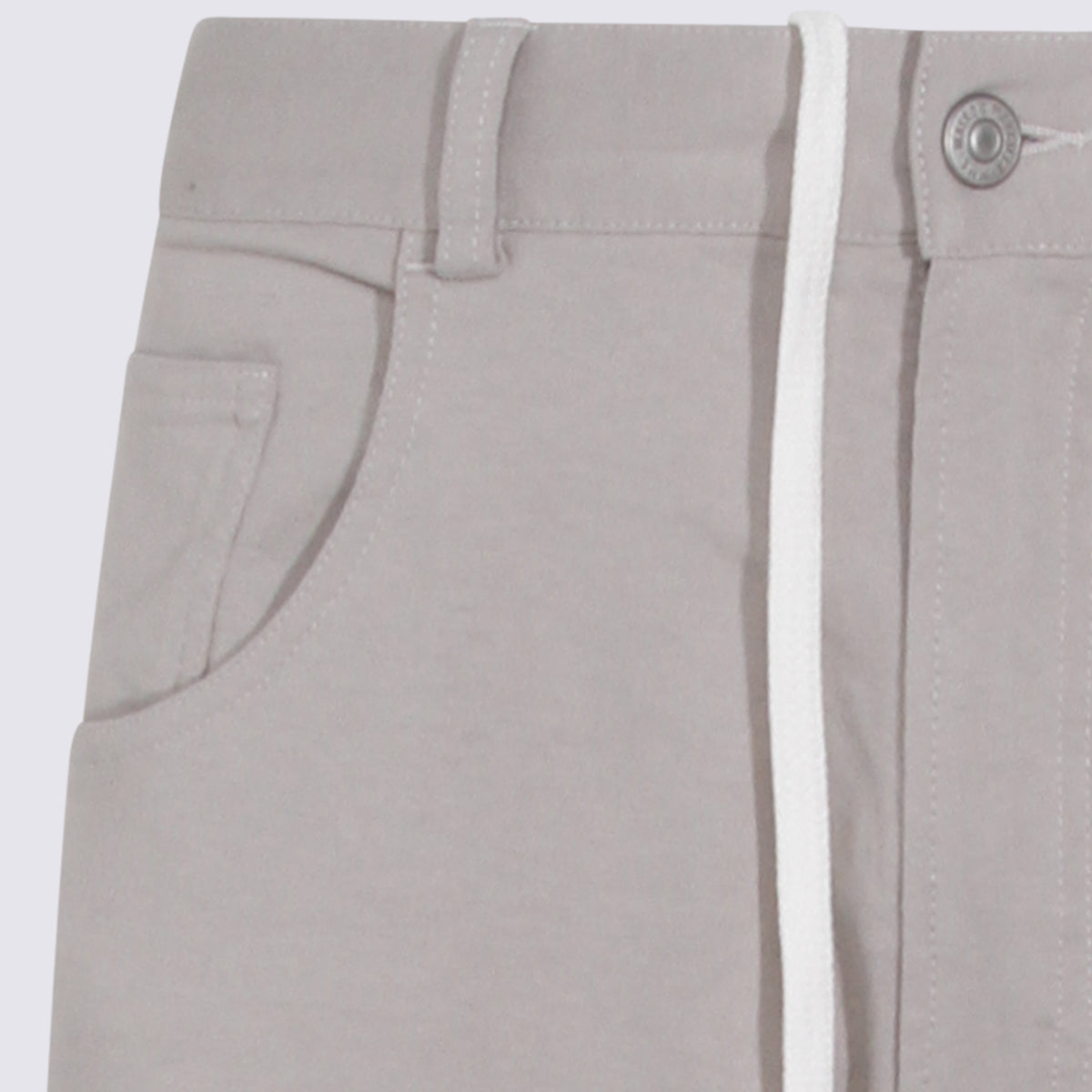 Mm6 Maison Margiela Trousers Grey _100 % Co