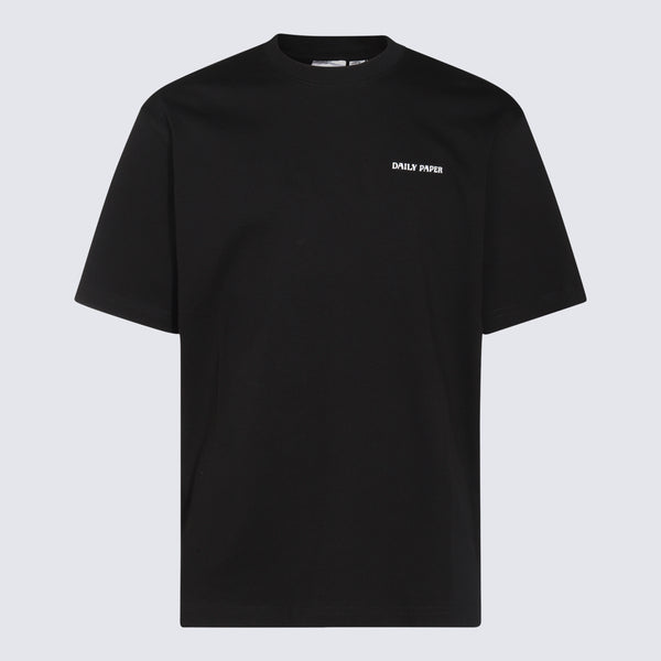Daily Paper Uomo 100% Cotton t-shirt in black