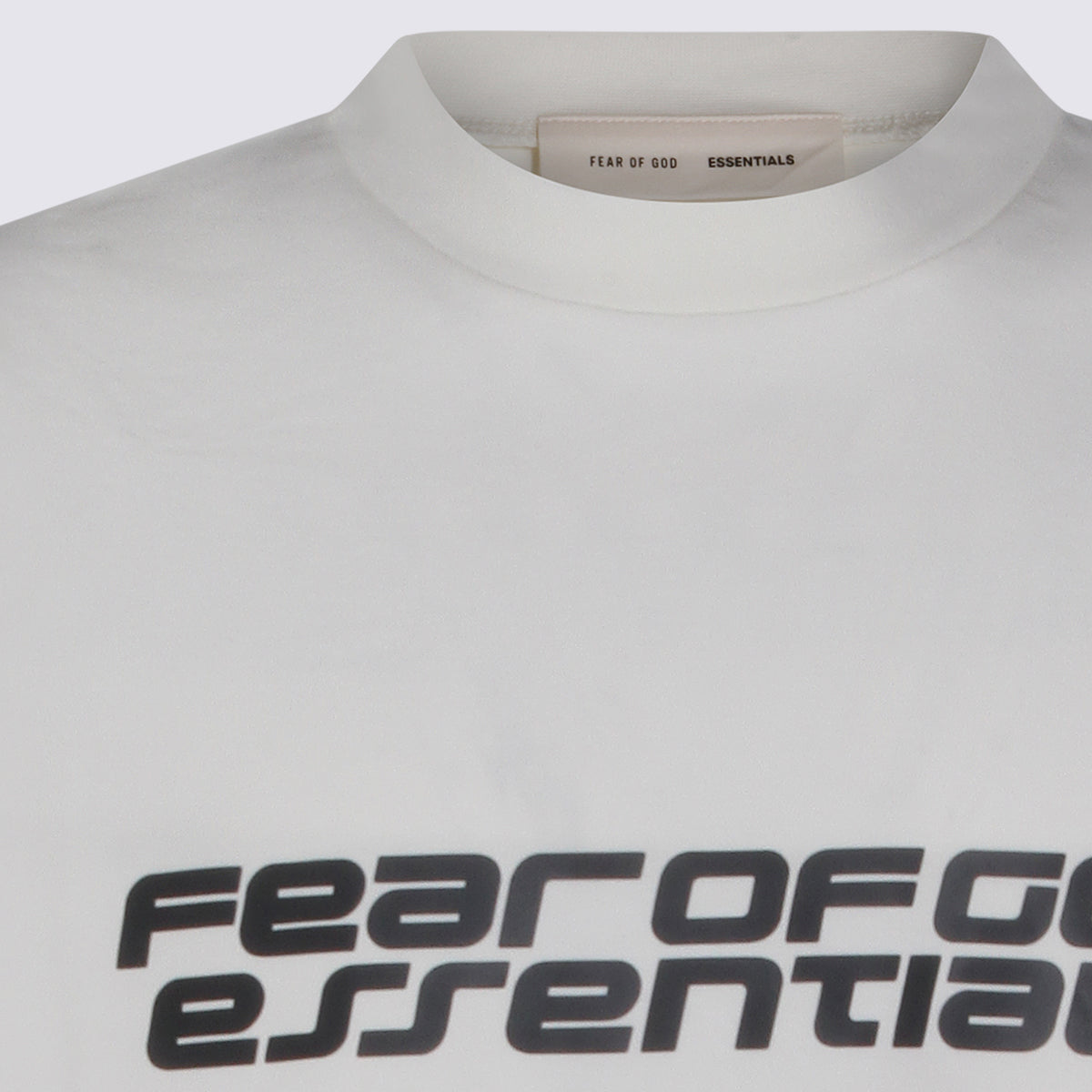 FEAR OF GOD ESSENTIALS T-shirts and Polos White _pl Co Spandex