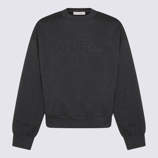 Fear Of God Essentials 80% cotton sweatshirt in gray