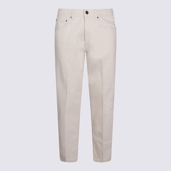 Lardini 100% Cotton jeans in white