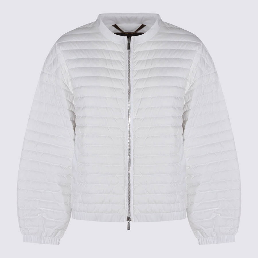 Moorer 100% PA down jacket in white
