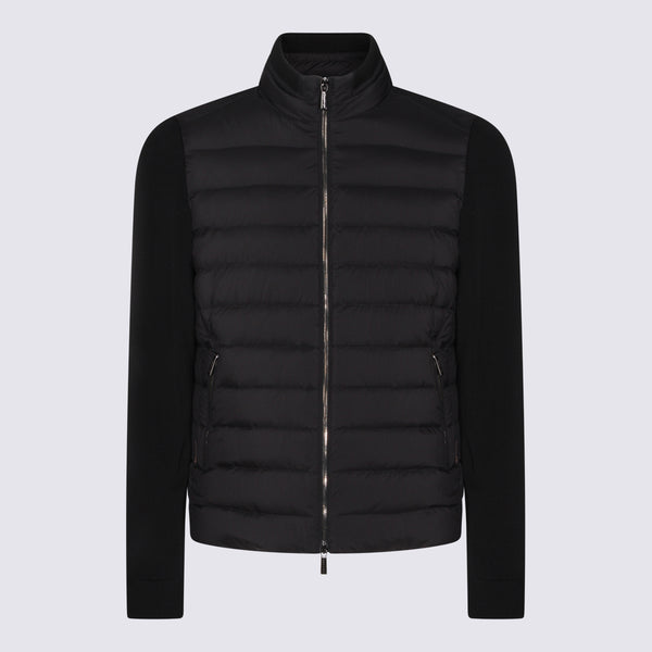 Moorer 100% PA down jacket in black