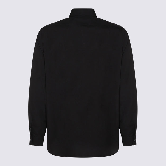Lardini Shirts Black Tencel Li