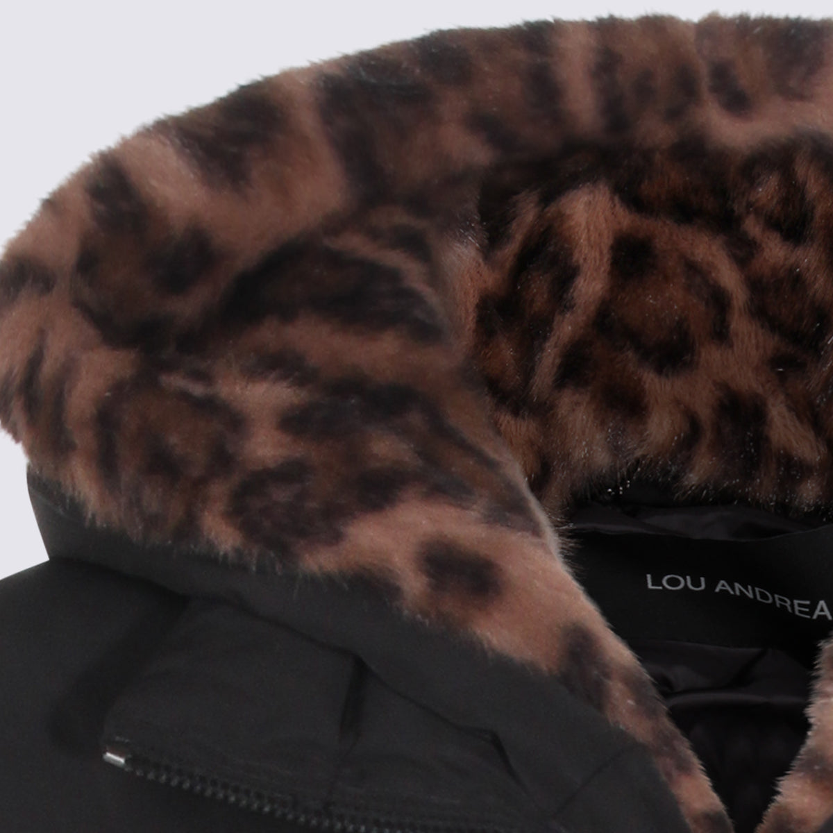 LOU ANDREA Coats Black/leopard _pl