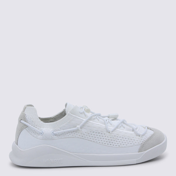 Moon Boot Mesh sneaker in white