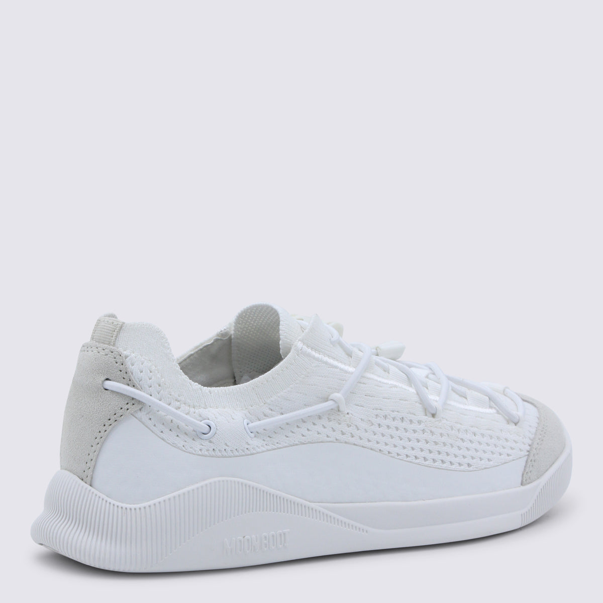Moon Boot Sneakers White _ Cover Tex/le Sole El