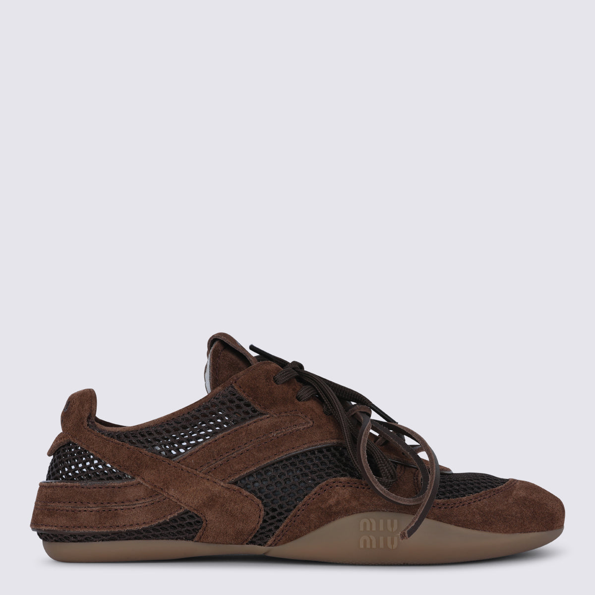 Miu Sneakers Brown _ Cover Tex/le Sole El