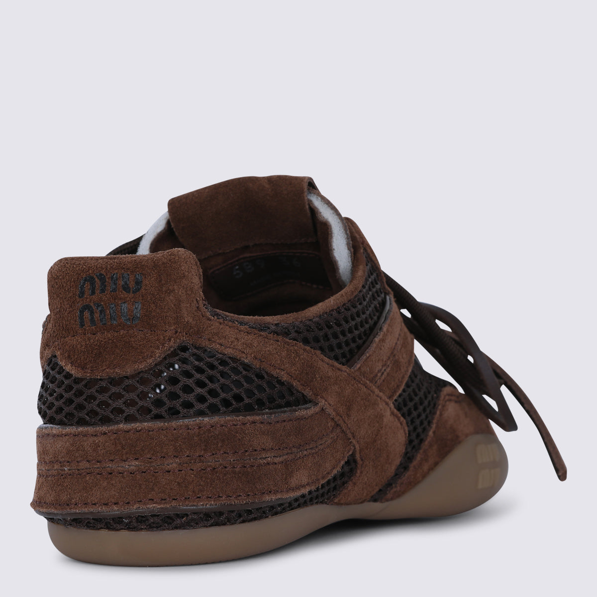 Miu Sneakers Brown _ Cover Tex/le Sole El