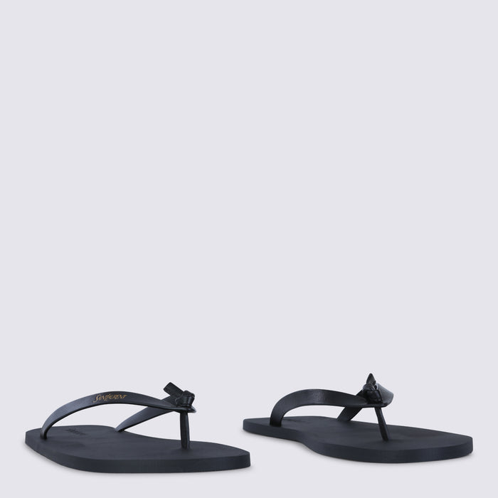 Saint Laurent Flat shoes Black _cover Le - Sole El