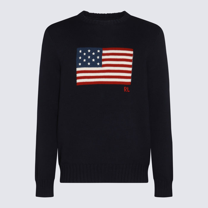 Polo Ralph Lauren Sweaters Hunter Navy _100 % Co