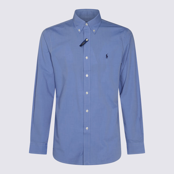 Polo Ralph Lauren 91% Cotton shirt in blue
