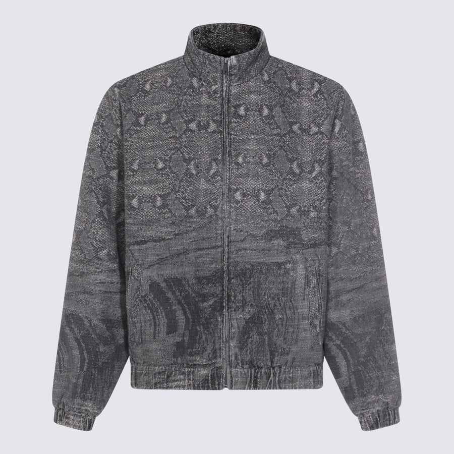 Daily Paper Uomo 80% Cotton jacket in gray