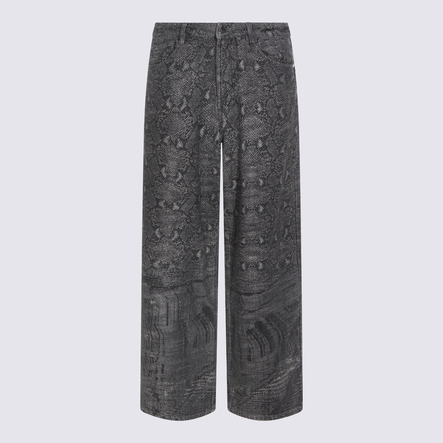 Daily Paper Uomo 80% Cotton trousers in gray