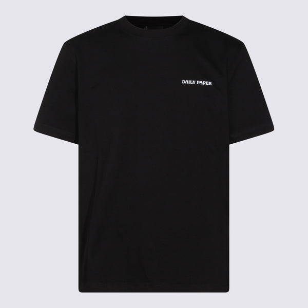 Daily Paper Uomo 100% Cotton t-shirt in black
