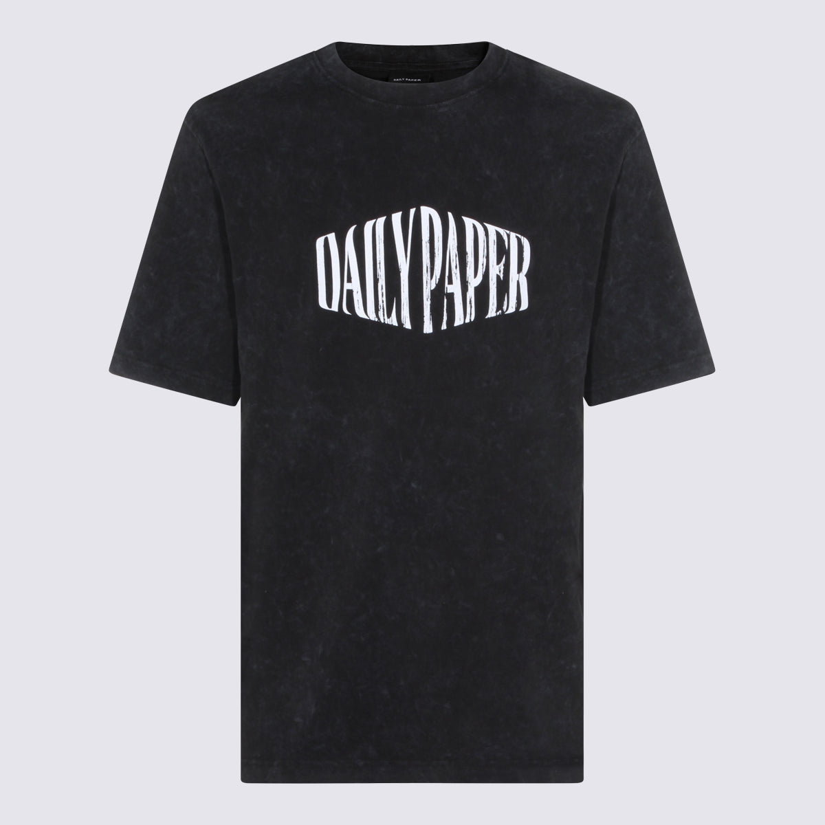 Daily Paper Uomo T-Shirts And Polos Black _100 % Co