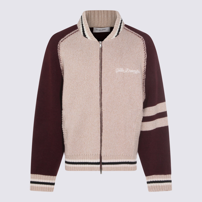 Golden Goose Jackets Bone White/port Royale Wv Co Pa Ws