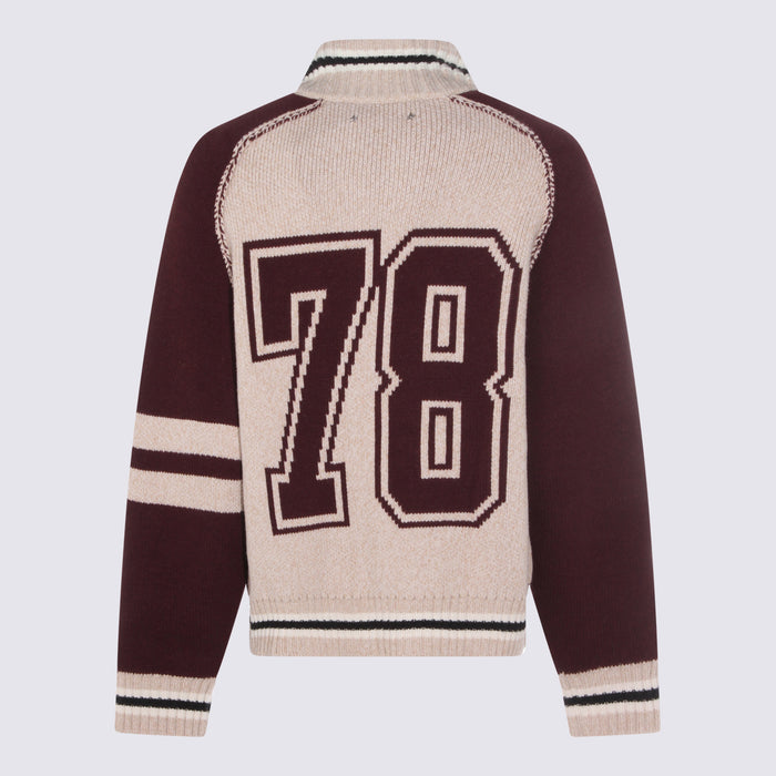 Golden Goose Jackets Bone White/port Royale Wv Co Pa Ws