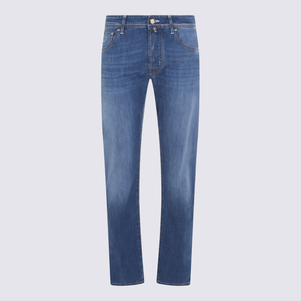 Jacob Cohen 72% cotton jeans in blue