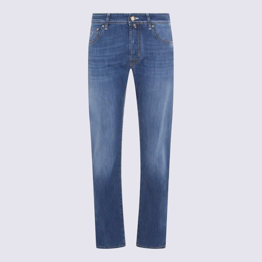 Jacob Cohen 72% cotton jeans in blue