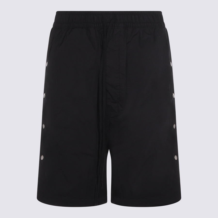 Thom Krom 97% Cotton bermuda shorts in black
