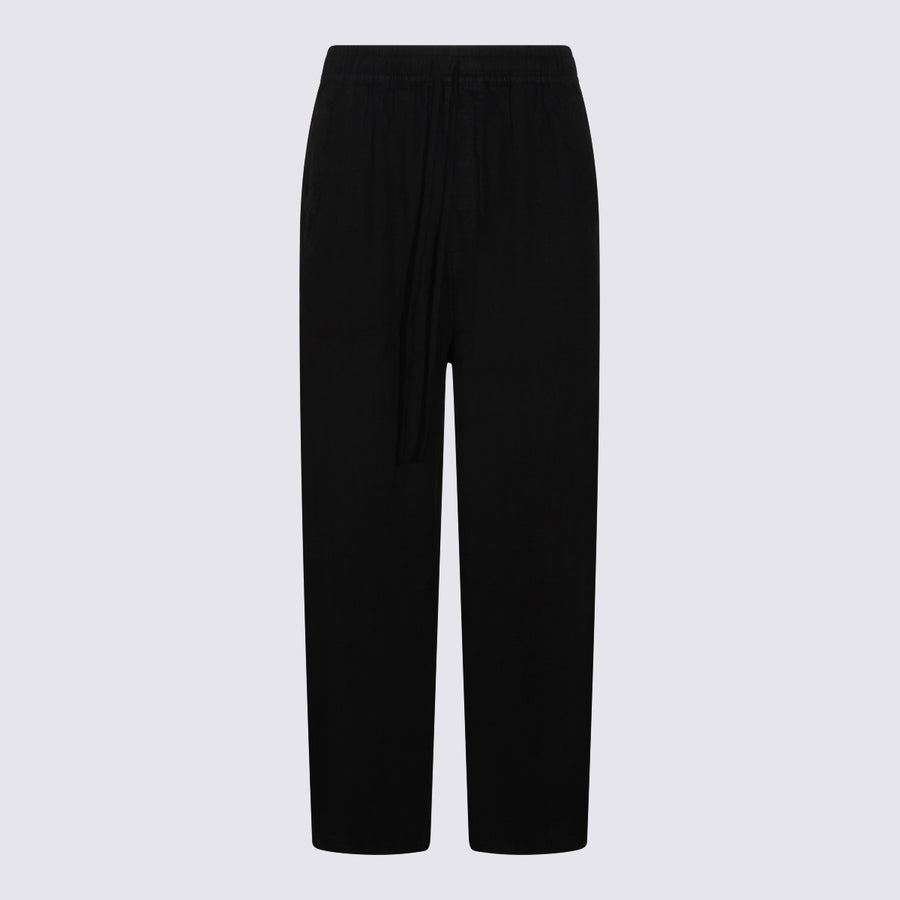 Thom Krom 100% Linen trousers in black