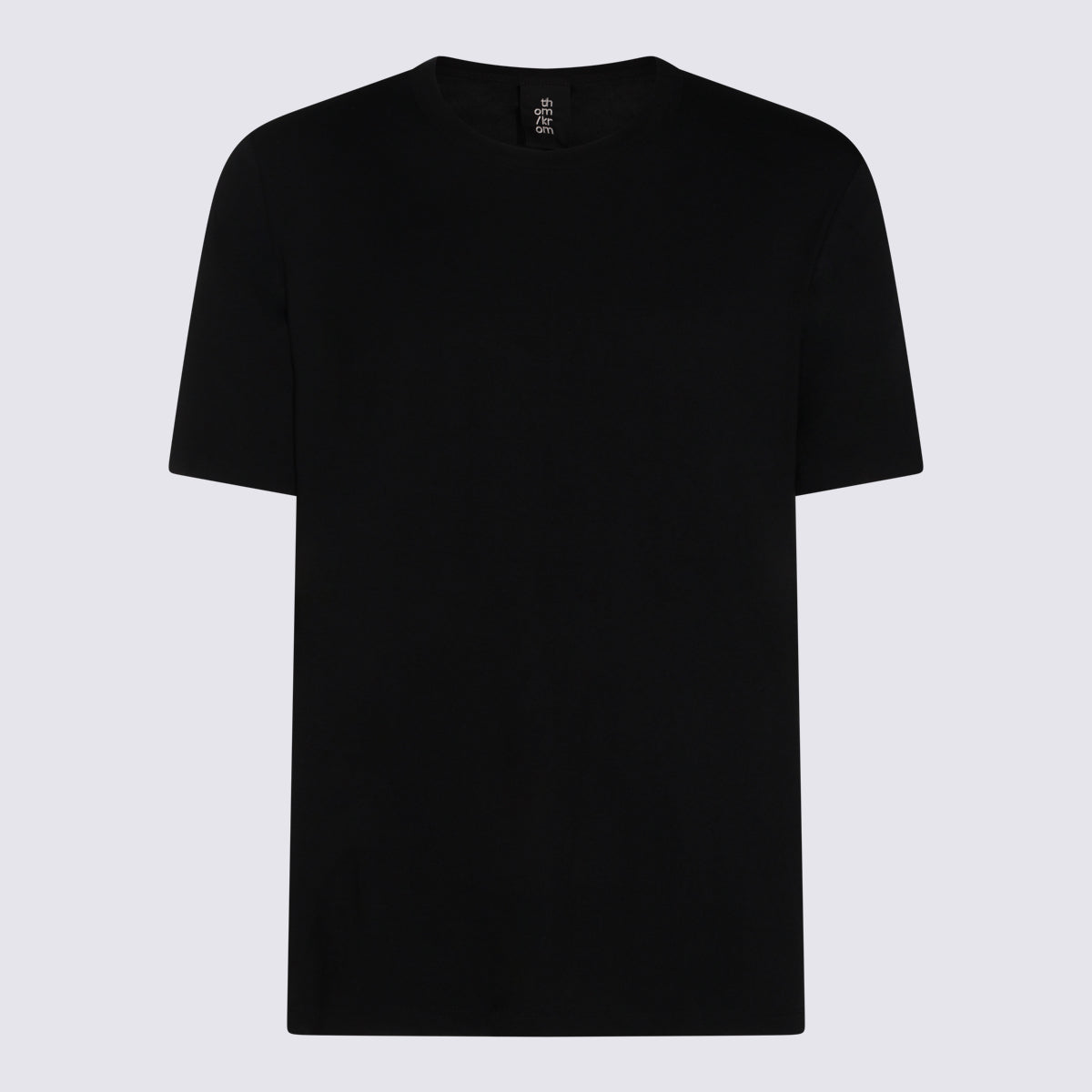 Thom Krom T-shirts and Polos Black _modal Ea