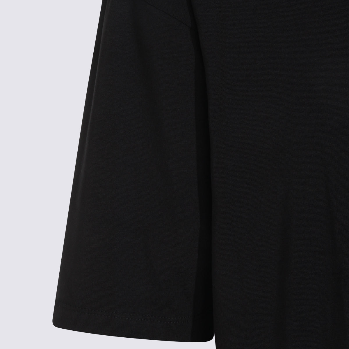 Thom Krom T-shirts and Polos Black _co Modal Ea